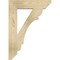 Ekena Millwork Olympic Slat Rough Sawn Bracket, Douglas Fir, 4"W x 20"D x 28"H BKT04X20X28OLY06RDF - alternate 2
